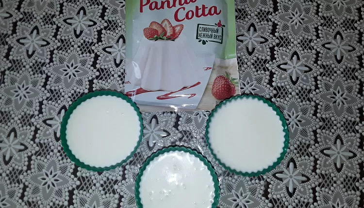 Десерт "Panna Cotta"