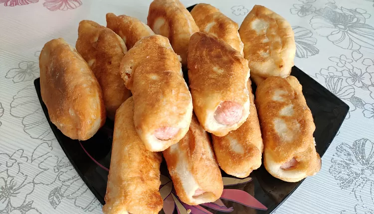 Дрожжевые пирожки с капустой