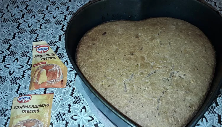 Заливной пирог с курицей и грибами 