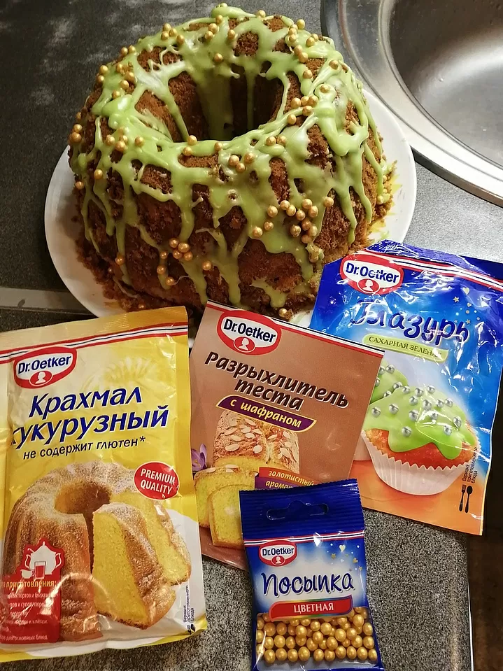 фото рецепта Кекс Ёлочное Кружево Кекс Ёлочное Кружево фото