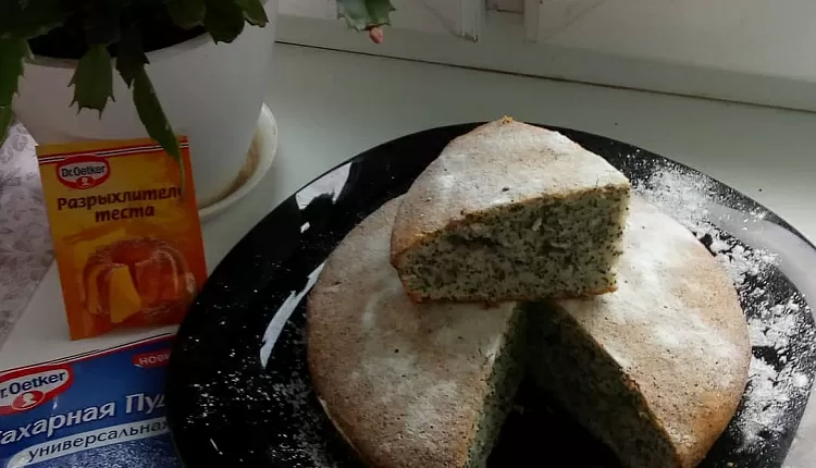 Маковый пирог
