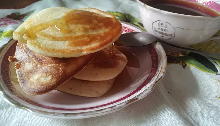 Пышные оладьи