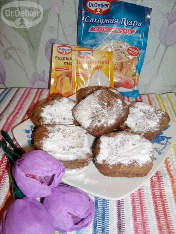 Овсяные маффины фото