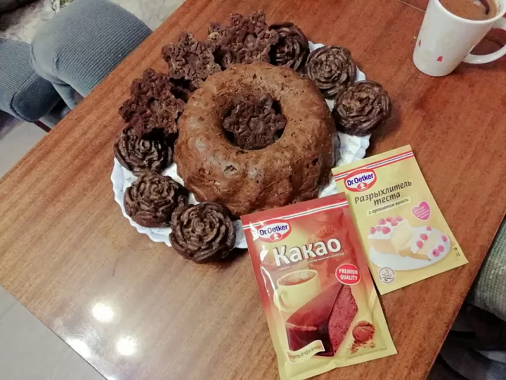 Кекс Шоколадный Фондан фото