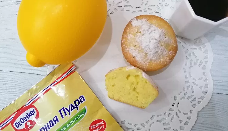 Лимонный кекс