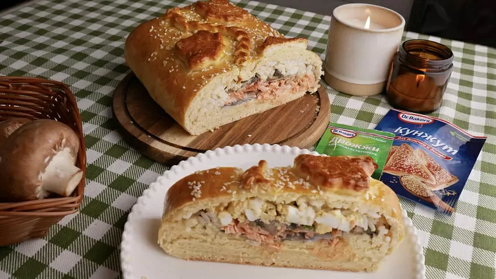 Кулебяка фото