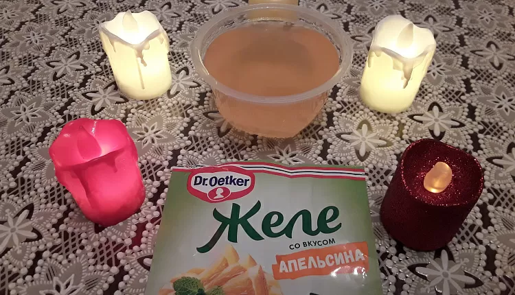 Апельсиновое желе