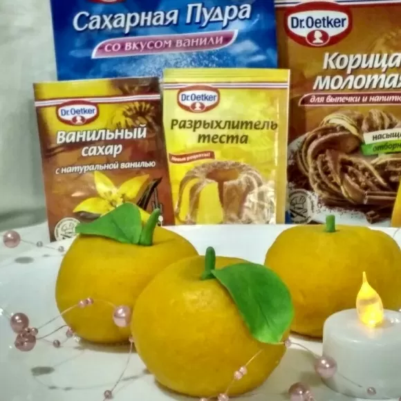 Пирожное "оранжевое чудо" фото