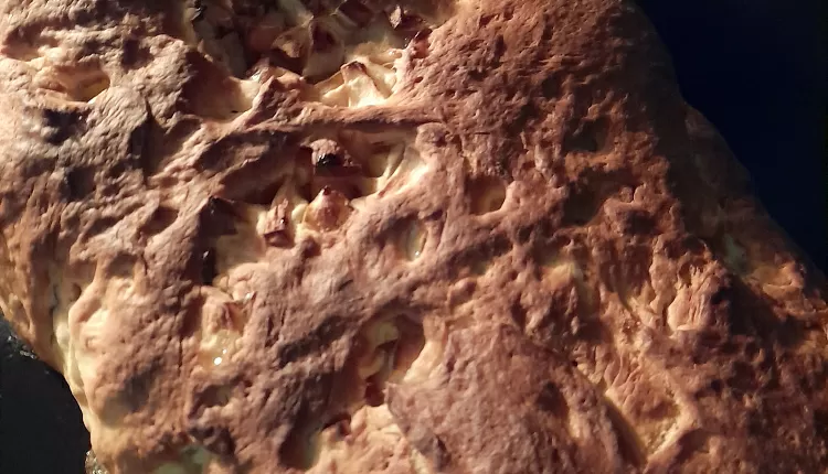 Яблочный пирог с домашними яблоками