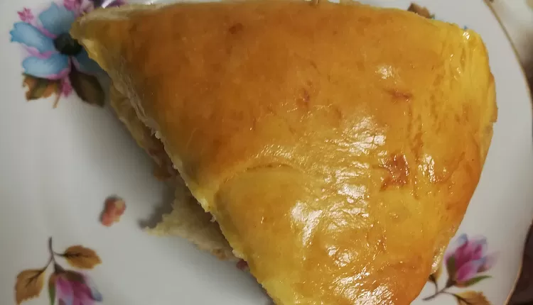 Пирог с картошкой и мясом