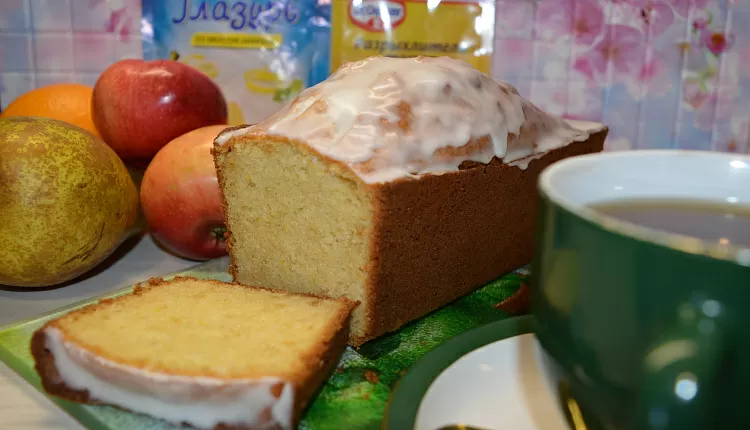 Лимонный кекс