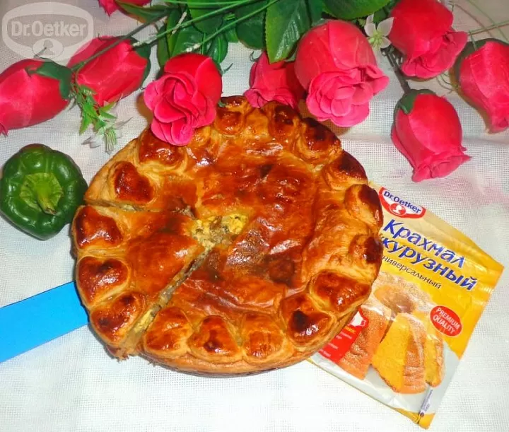 Пирог "Осенняя сказка" фото