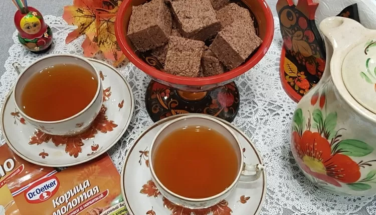Шоколадно-банановые ириски