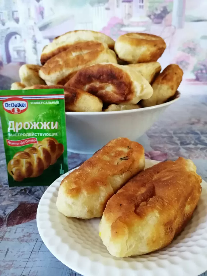Пирожки с яйцом и зеленью фото рецепта