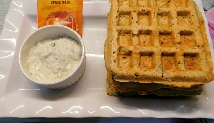 Овощные вафли
