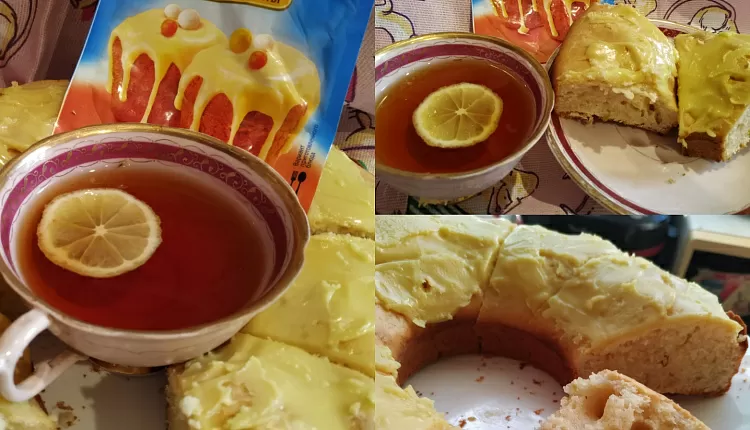 Лимонный кекс