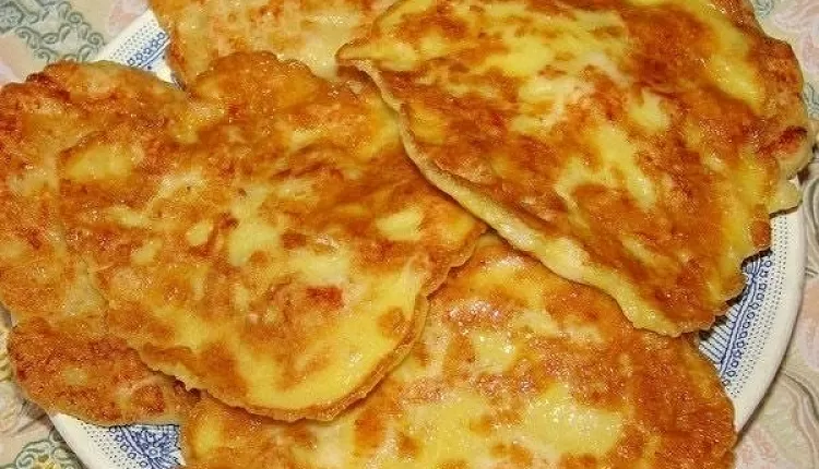 Тыквенные оладушки с яблочком