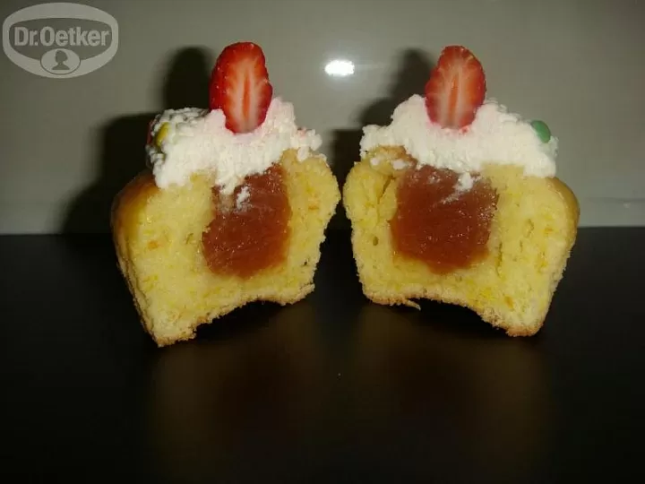 Капкейки апельсиновые фото