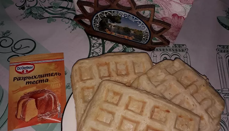 Овощные вафли