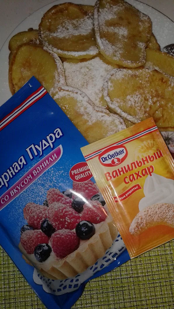 Ванильные оладьи фото