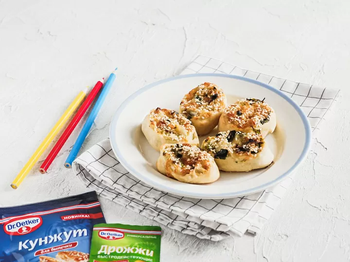 Рулетики с сыром и зеленью фото рецепта
