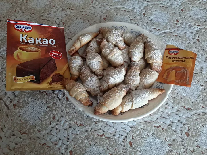 Рогалики на заварном тесте фото