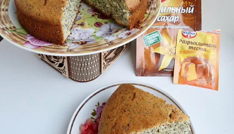Маковый пирог