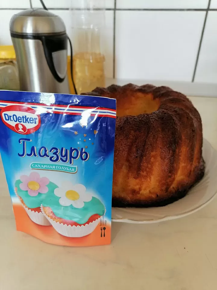 Манник на кефире фото