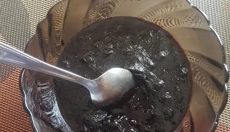 Черничный конфитюр с ванилью