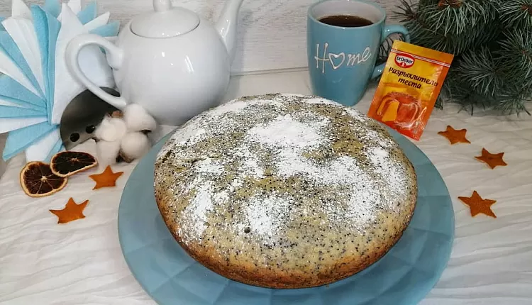 Маковый пирог