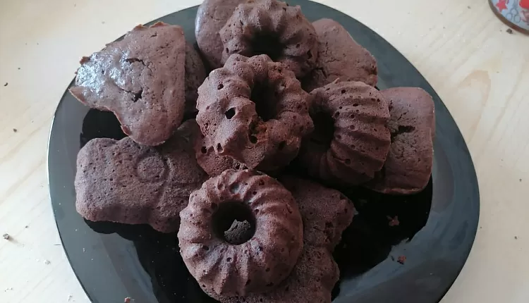 Шоколадные капкейки