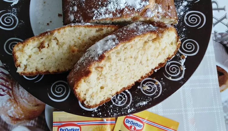 Лимонный кекс