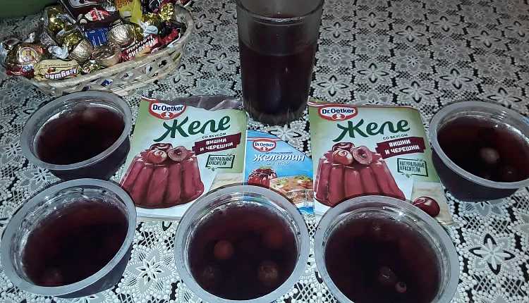 Ягодное желе Тысяча и одна ночь