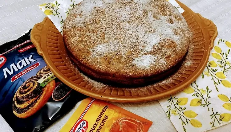 Маковый пирог