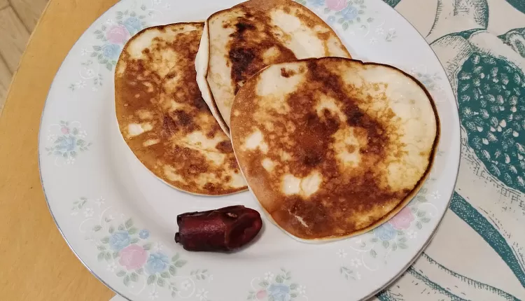 Оладушки с бананом