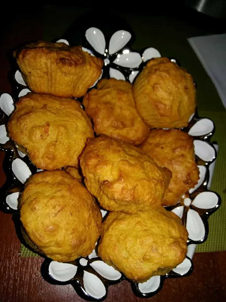 Морковные кексы фото