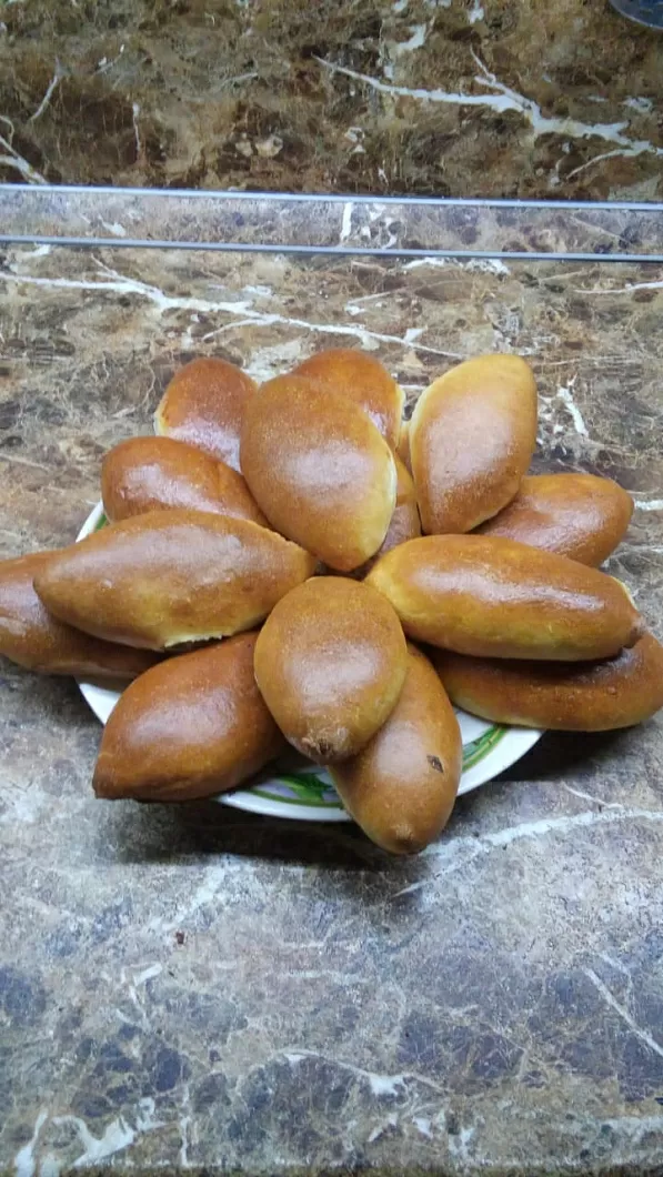Домашние пирожки с капустой  фото рецепта
