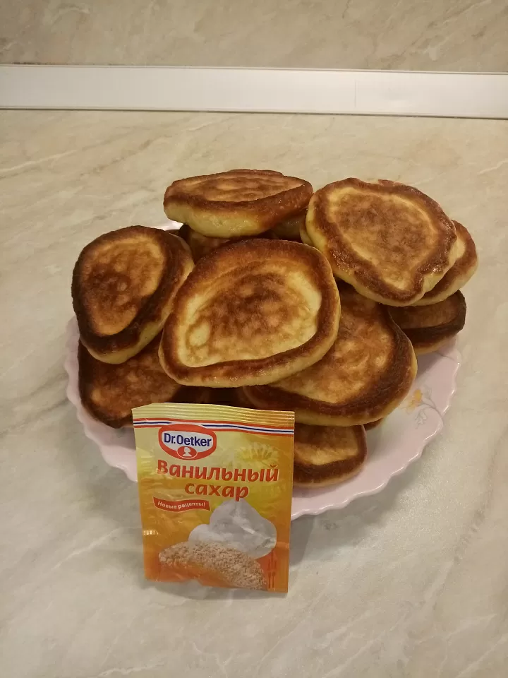 Оладьи на кефире фото рецепта