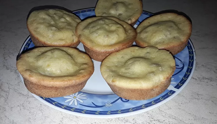 Лимонные ПП кексы