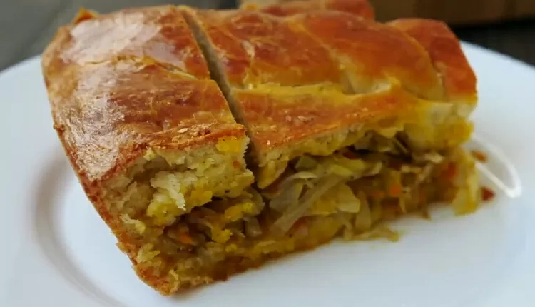 Очень вкусный пирог с капустой!