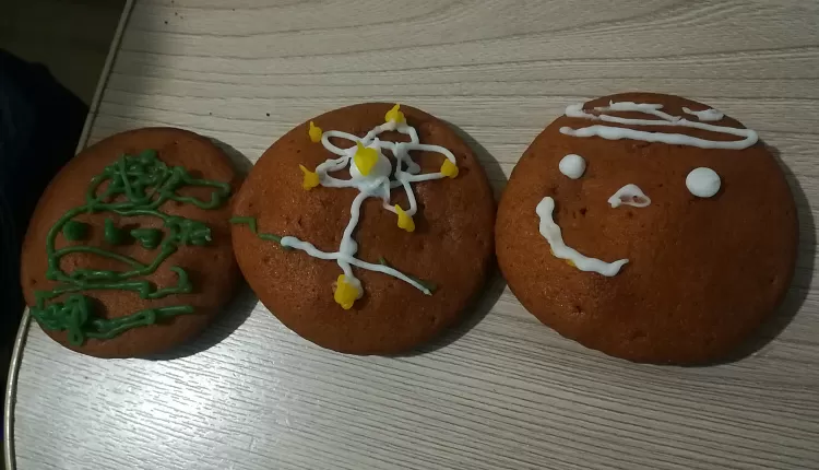 Постные медовые кексы