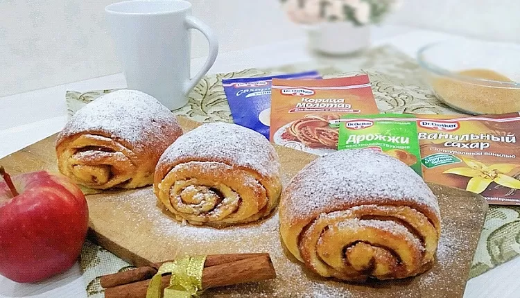 Булочки с корицей