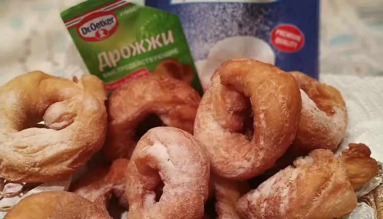 Пончики с глазурью