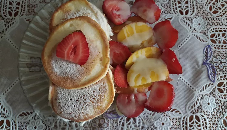 Пышные оладьи