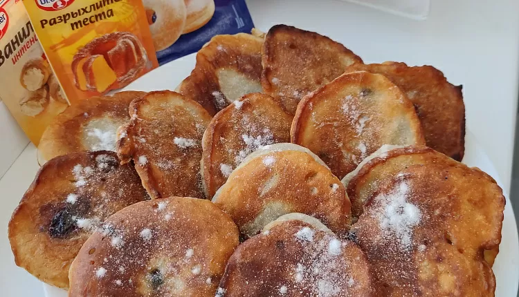 Оладьи на кефире