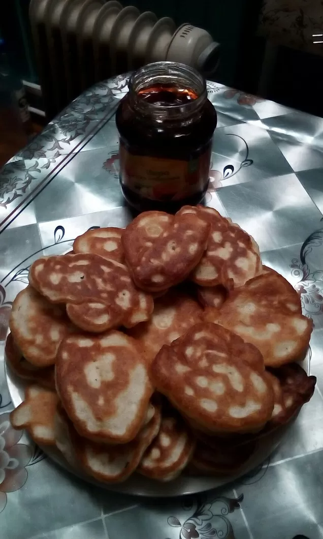 Пышные оладушки фото