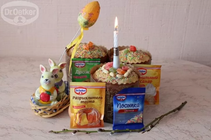 Медовые куличи фото