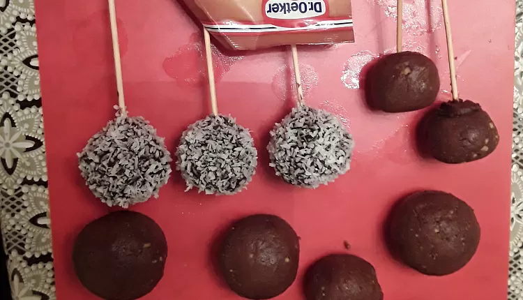Шоколадные кейк попсы