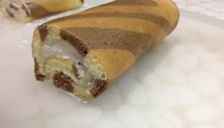 Рулет с нежным кремом