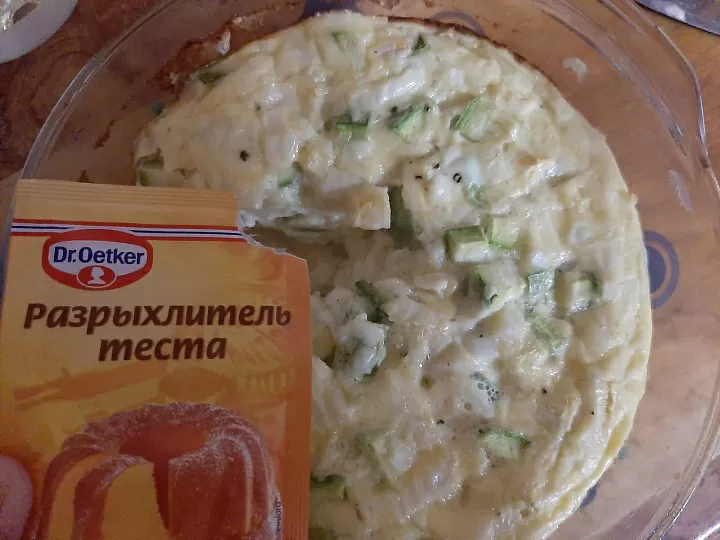 Запеканка из кабачков фото